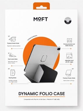 Dynamic Folio Case for iPad Air - Black